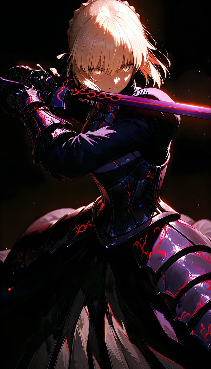 PixelMaster00's tweet photo. Artoria Alter  
#FGO             
#セイバーオルタ https://t.co/eFU0VkYKbj