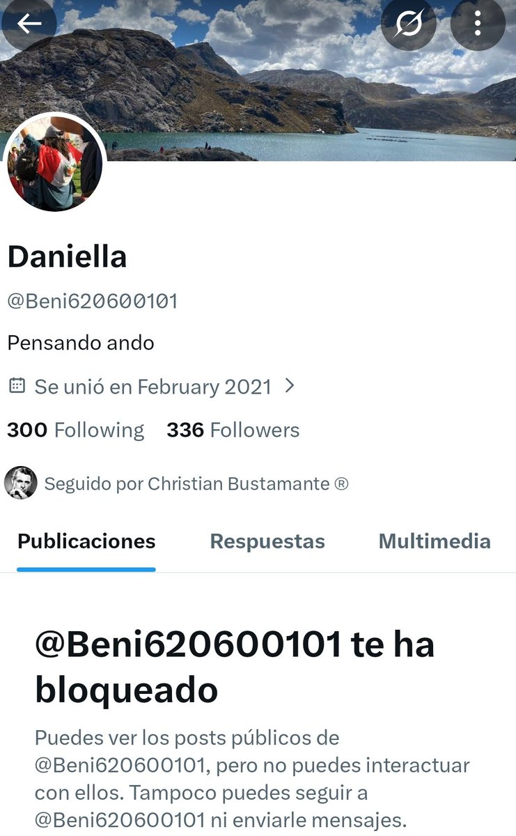 85_cryptoPe's tweet photo. Tipico de un ZDM, no tiene argumentos, te insulta y te bloquea, son tan cositas los de la IBA resentida y envidiosa https://t.co/osjnEiOAId