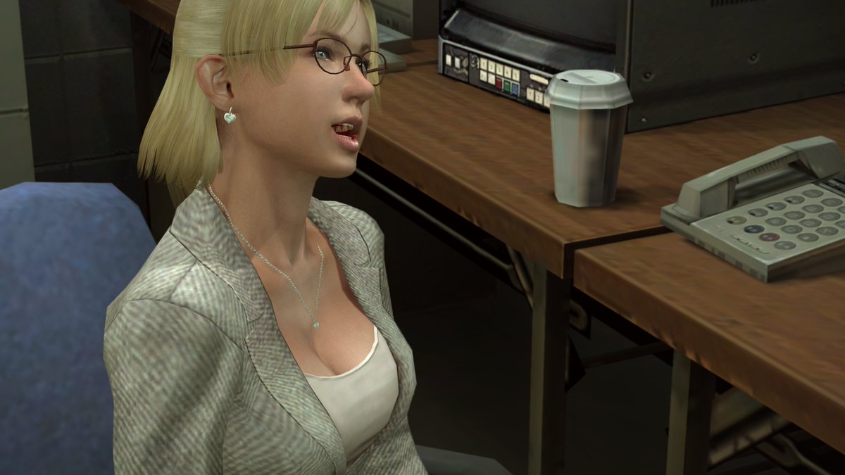 TrashPanda43's tweet photo. @manfightdragon Not out of place if she look like a woman they even did it in DR remastered. Hopefully this wont fry my gpu tough. https://t.co/O7QooqWxO7