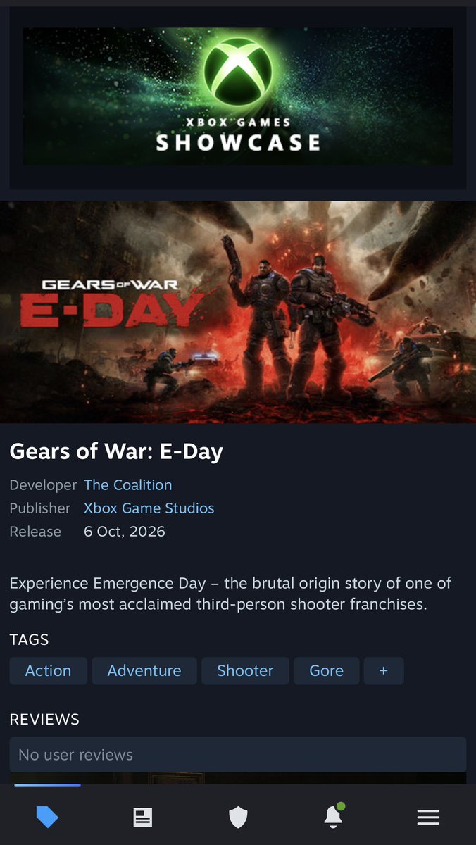 Quique85's tweet photo. @Tycobbn @GurmStudios @Wario64 the listing is already on PC both Steam and the Xbox storefront. https://t.co/fudLAzzYpf