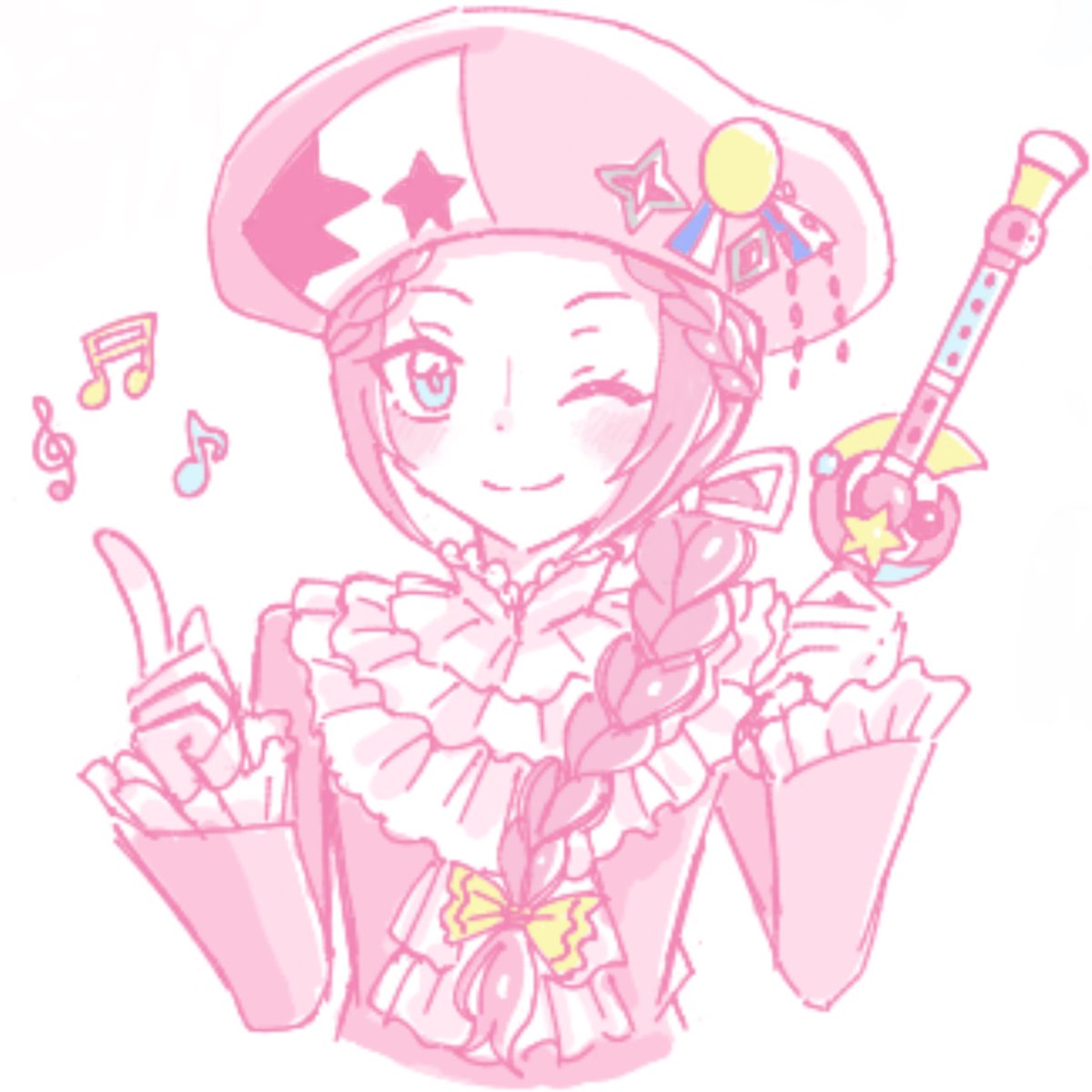 flan_alam's tweet photo. コロイカのアロハくんとクラシカロイドのモツくん！ピンク！ https://t.co/tlVh8xO7Ea