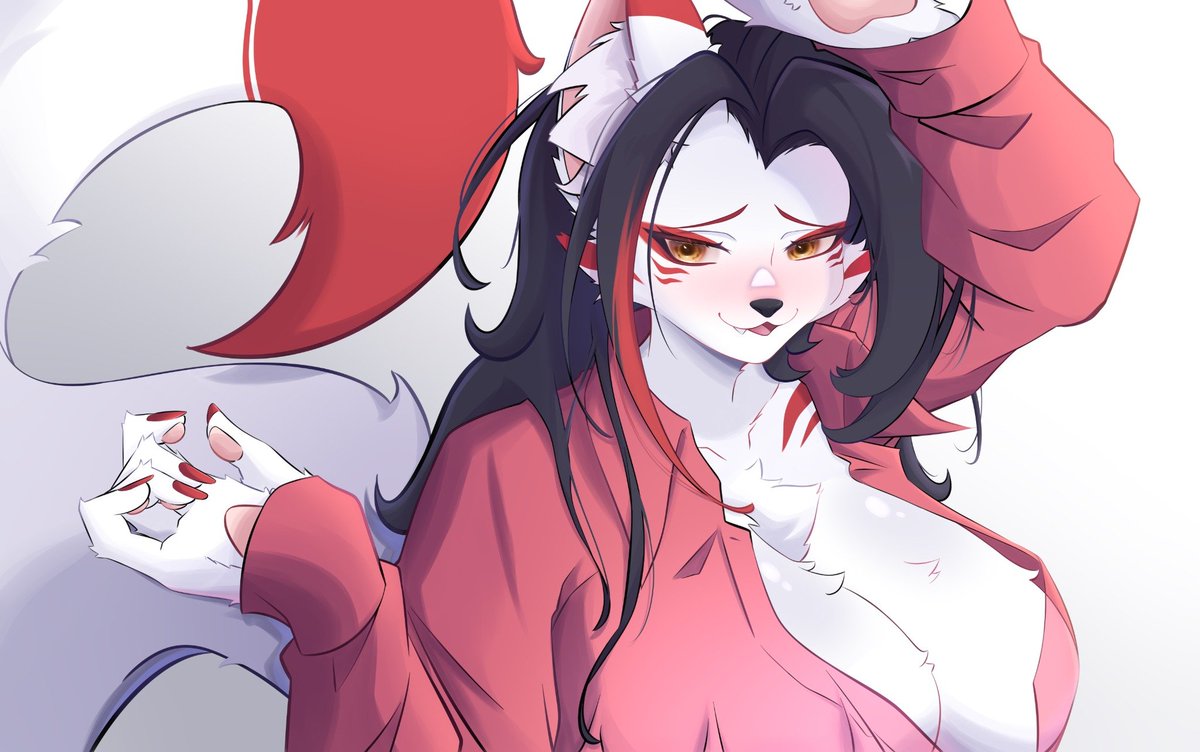 NekumaStudio's tweet photo. That smile says “I’m innocent”… and we are absolutely not believing it 🦊❤️
Soft fox energy, cozy hoodie vibes and a dangerous amount of charm for the timeline ✨
Nekuma Art By: Wicho
#NekumaLab #FurryArt #FoxGirl #Kitsune #CharacterArt #AnimeArt #DigitalArt #VTuberArt https://t.co/k92Dfr07Tu