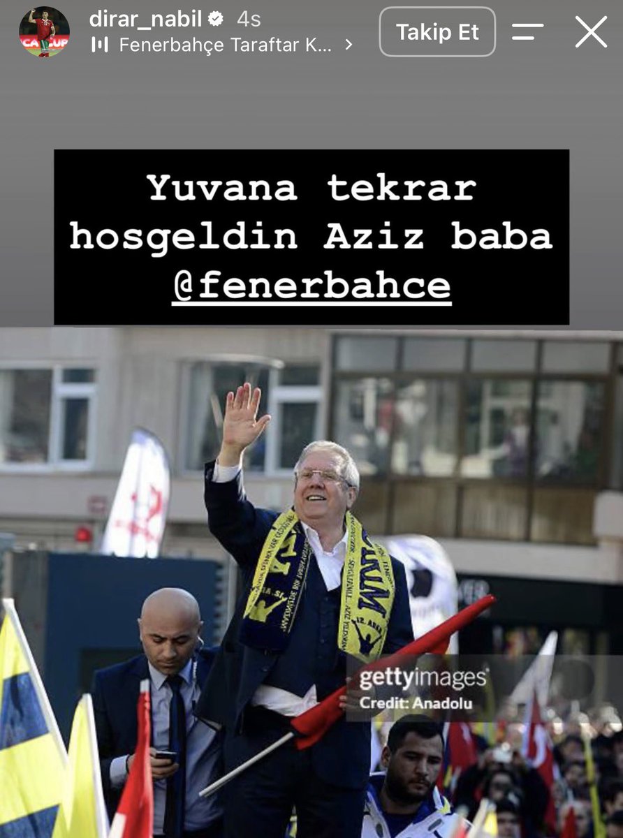 ajansfenercom's tweet photo. Nabil Dirar: “Yuvana tekrar hoş geldin Aziz baba.” https://t.co/B5BDJR6dTl