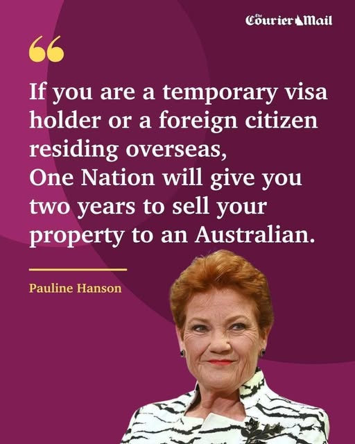OneNationAus's tweet photo. Australian homes for Australians. An approach to housing that we’re confident is backed by the majority of Aussies. This common-sense housing policy has caused quite the stir amongst sections of the media. Nevertheless, we’re grateful for the help they’ve provided in ensuring that our housing policy has been given widespread prominence across their platforms!
