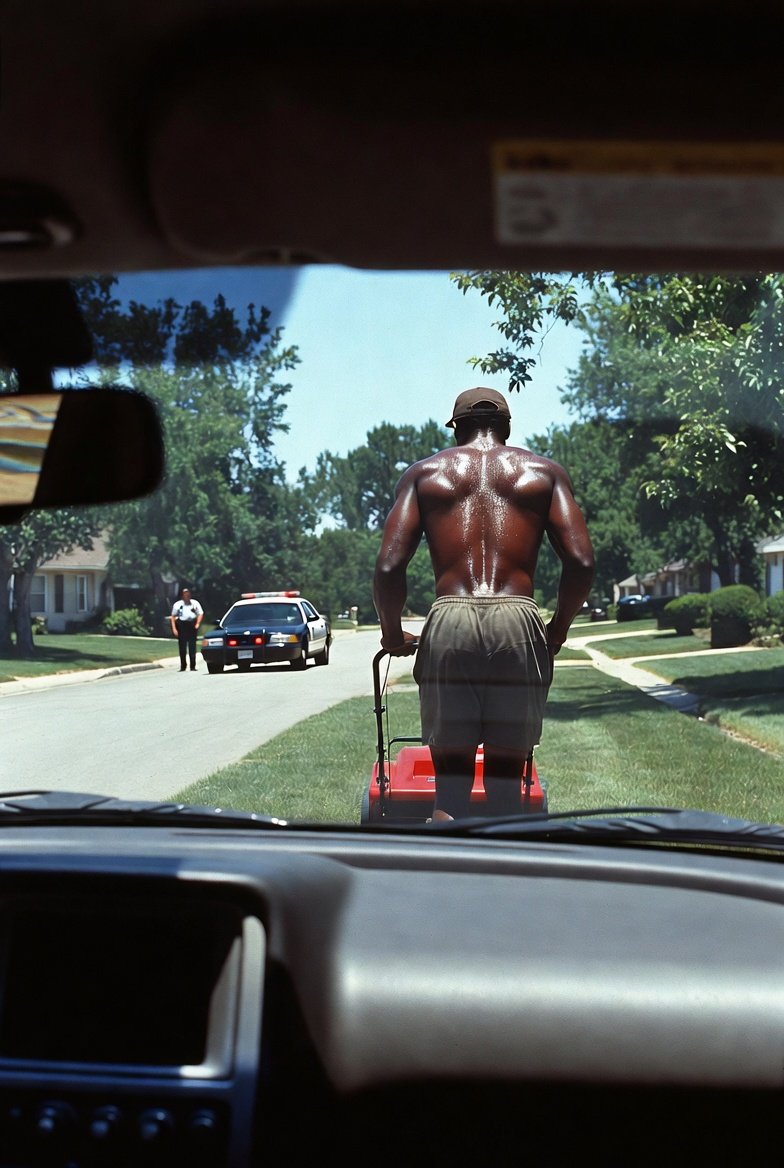 iqrafatma1278's tweet photo. So apparently I’m the villain for saying this… 😅
My neighbor decided to mow his lawn shirtless right in the middle of a family neighborhood. Kids playing, people walking by — full afternoon show.
I get it’s hot, but is putting on a simple t-shirt really that hard? This isn’t the beach.
Am I old school for expecting basic decency in a residential area?