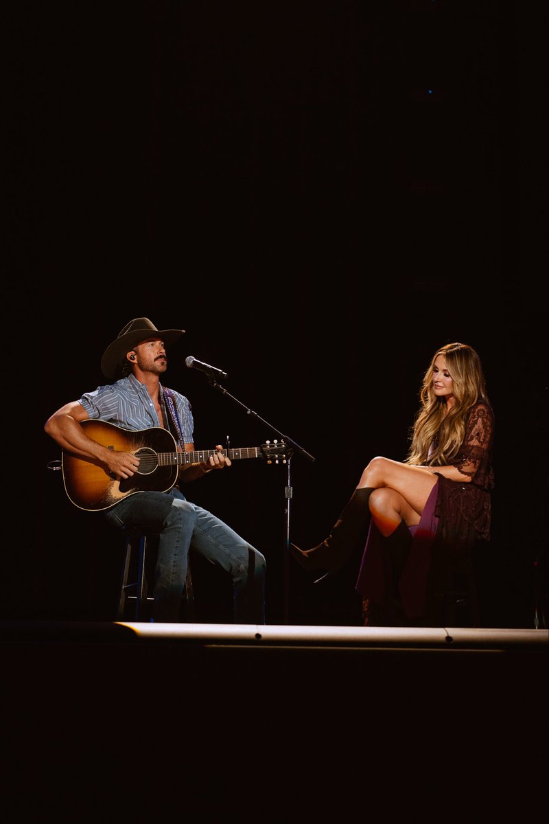 carlypearce's tweet photo. CMA Fest! This was by far the most special one yet. Thank you @RileyGreenMusic, @RickySkaggs, and @mollytuttle for being a part of such a special night for me and lending your amazing talents. I said it last night, but I’ll say it again… I have worked my entire life to make it to the big stage, and I can’t tell you how grateful and blessed I am for this life. Also a huge shoutout to my amazing band for absolutely crushing it and being the brothers I never had 🥹🤍 #cmafest