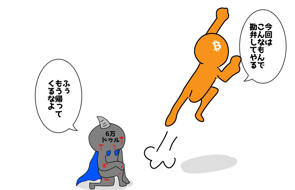 moukon_genius's tweet photo. 【朗報】一時的に6万ドルを割ったビットコインさん、無事反発 https://t.co/BtwIxlkmiV