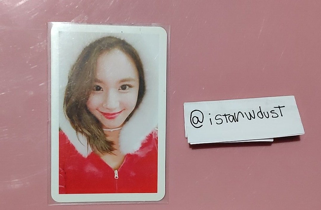 istarwdust's tweet photo. Vendo Photocard twice Chaeyoung Twicecoaster christmas edition

100 + frete pelo super frete

Posso fazer pela shopee, valor + 14% de taxa do site

 🏷️ venda vendo photocard twice xmas tt twicecoaster card https://t.co/XZ1ZkSubEM