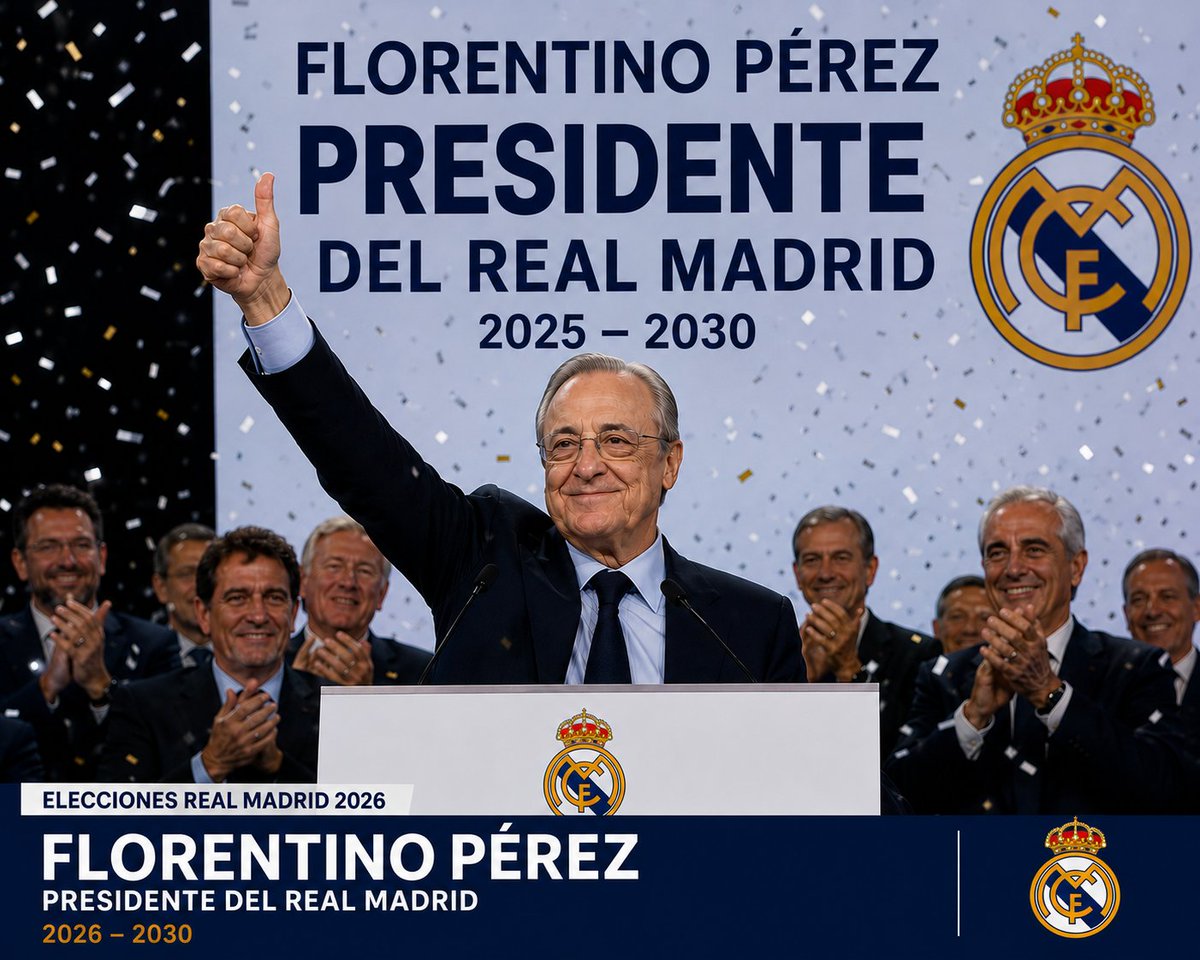 BlancoInsight's tweet photo. 🚨 FLORENTINO TO REMAIN AS REAL MADRID PRESIDENT UNTIL 2030! https://t.co/5cfvkYn23E