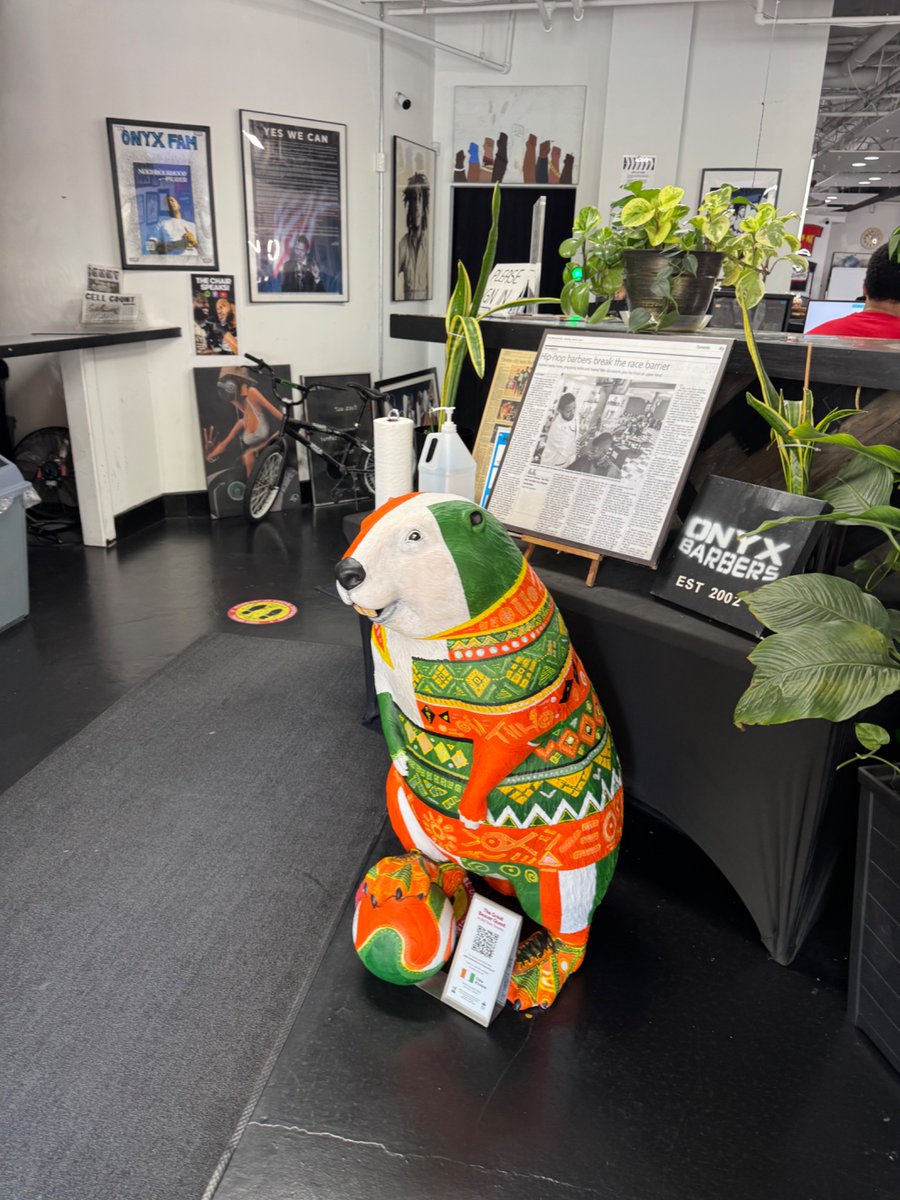 Kenmabraham's tweet photo. The Great Beaver Quest is the sickest thing Toronto has done in a minute

51 Beavers painted by different artists for each country playing in fifa (+some bonus ones). Sick way to explore your city https://t.co/y7OdoGWDaH