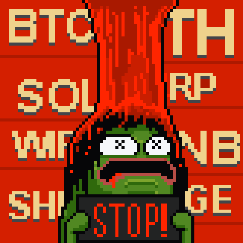 Pepetownepixels's tweet photo. Poof! 💯😅
short-vibes #HODL! 😬

https://t.co/7LOwr74uee

#pixelart https://t.co/h0Rd7bOS3w