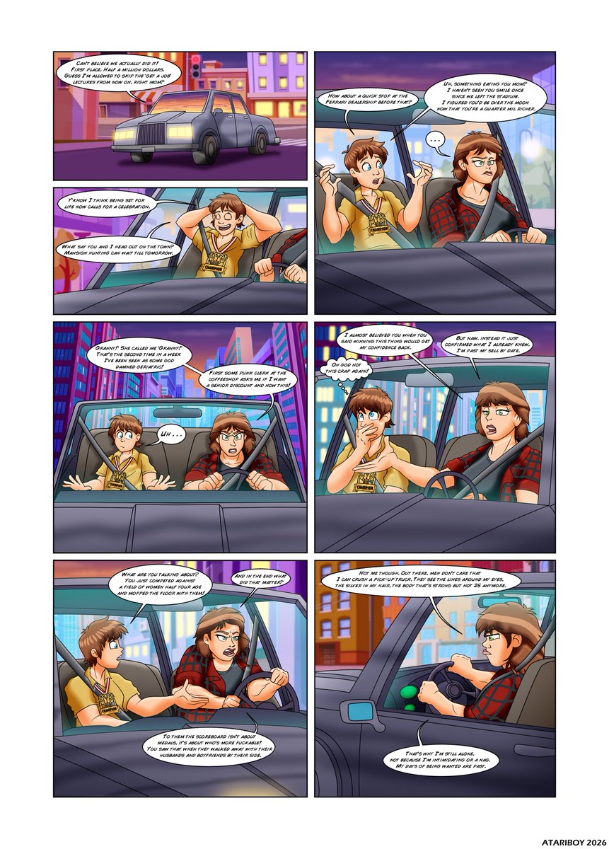 Atariboy1's tweet photo. My Mother's Crush Page 14.
Paid commission from https://t.co/bfyNTWiBqw on the comic.
With story written by - https://t.co/PpXRom5xrL
#musclegirls #muclemommy #fbb #femalebodybuilder #buffgirls #biceps #hypermuscles https://t.co/3qGXvdAwbf