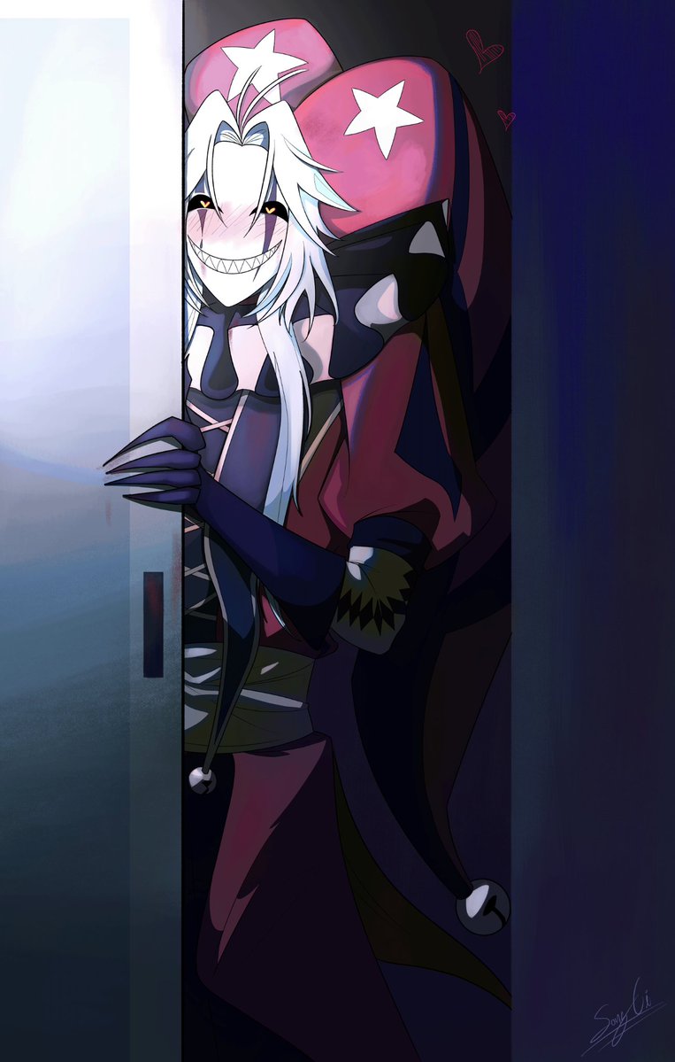 NekumaStudio's tweet photo. POV: Pierrot found you first 🎪❤️
A little creepy, a little cute and way too happy to see you behind that door 👀✨
This Pierrot fan art has the perfect mix of circus chaos and dangerous charm.
Nekuma Art By: Song
#NekumaLab #Pierrot #DigitalCircus #FanArt #VTuberArt #AnimeArt #CharacterArt #DigitalArt