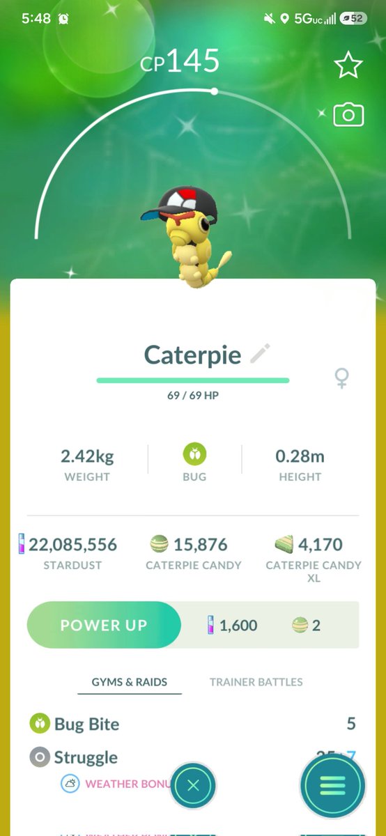 MikeNerdlaw's tweet photo. SCREAMING, YELLING, THROWING UP. GOT MY CATERPIE!! https://t.co/W0H03VJf2E