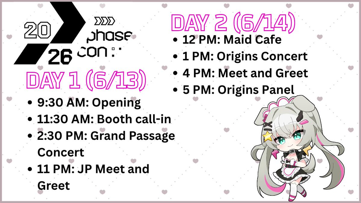rinkouashelia's tweet photo. I made a little graphic for all attendees on where you can find me throughout the weekend!! It looks quite jam-packed! https://t.co/myhM61CcIW
