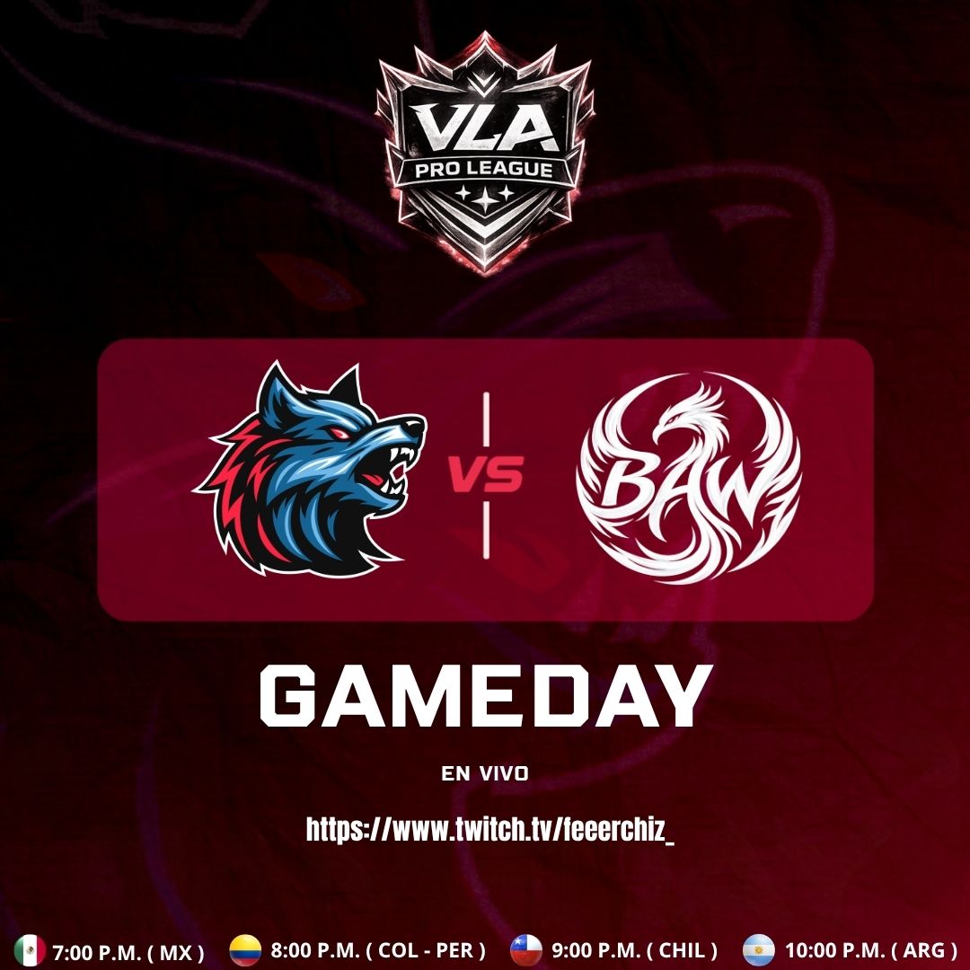 oztdaresports's tweet photo. OZTDAR -LAS
¡JORNADA 12 de la VLA Pro League!
Hoy seguimos sumando en la VORTEX
OZT 🐺 🆚 🐦BAW
EN VIVO por Twitch:
https://t.co/dP62YU7uHc
#VLAProLeague #GOOZT #OZTDARESPORTS https://t.co/5eCChZjc85