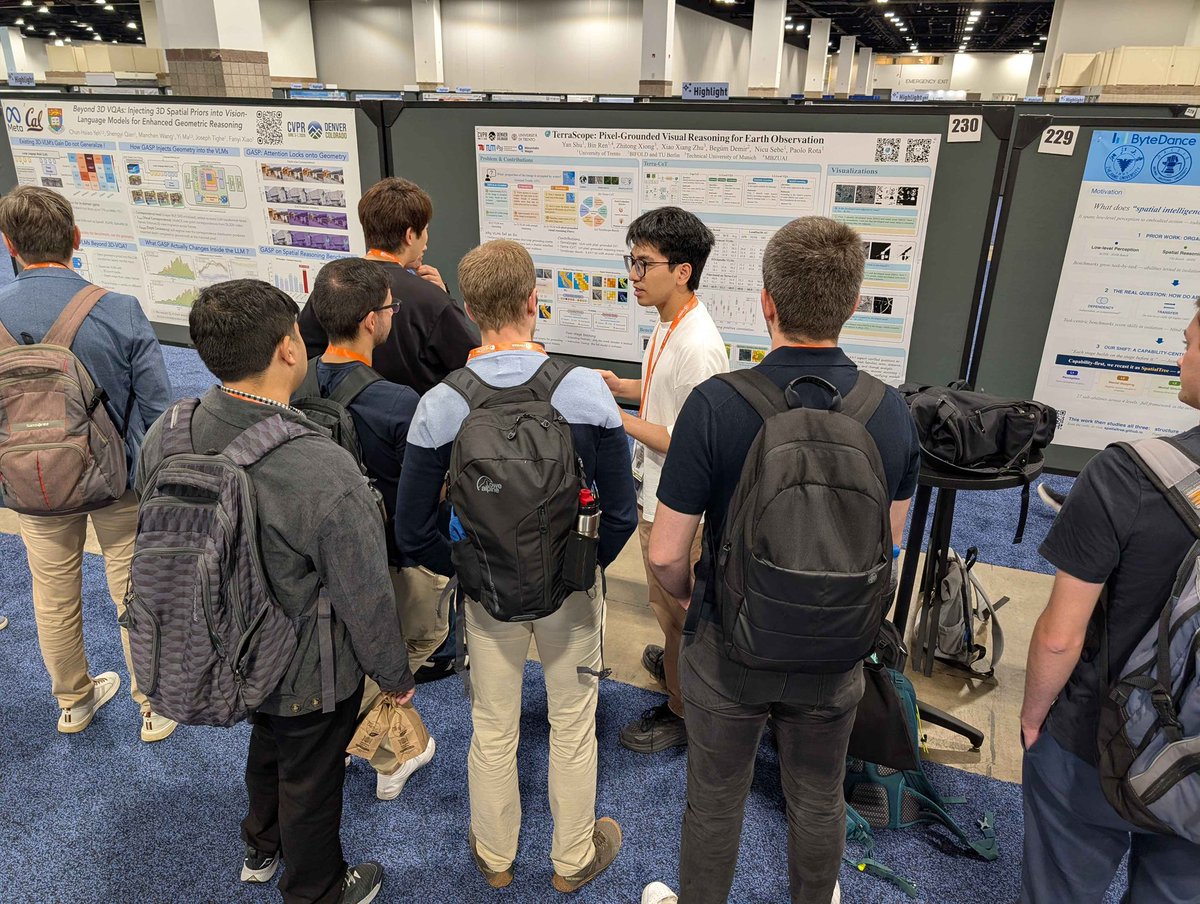 mhug_unitn's tweet photo. 🙏 CVPR is a wrap for the MHUG lab! A huge thank you to everyone who stopped by our posters, asked questions, and shared ideas. It’s been an incredible few days. See you next year! 👋 #CVPR2026

More pics from our posters 👇 https://t.co/WDdwOqbper