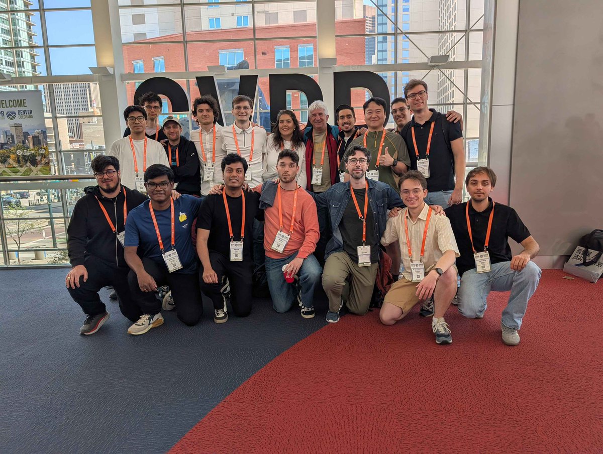mhug_unitn's tweet photo. 🙏 CVPR is a wrap for the MHUG lab! A huge thank you to everyone who stopped by our posters, asked questions, and shared ideas. It’s been an incredible few days. See you next year! 👋 #CVPR2026

More pics from our posters 👇 https://t.co/WDdwOqbper
