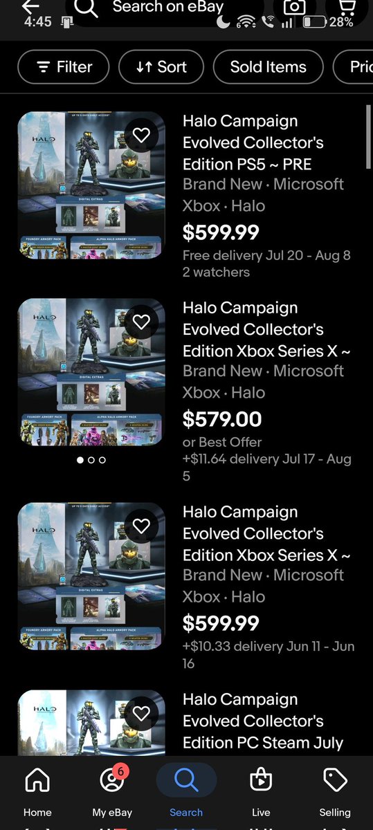 CoreBri's tweet photo. I mean… I’ve been a die hard @halo fan since the literal beginning. But this… this is saddening man. I just want one 😭 https://t.co/7472YH55Vx