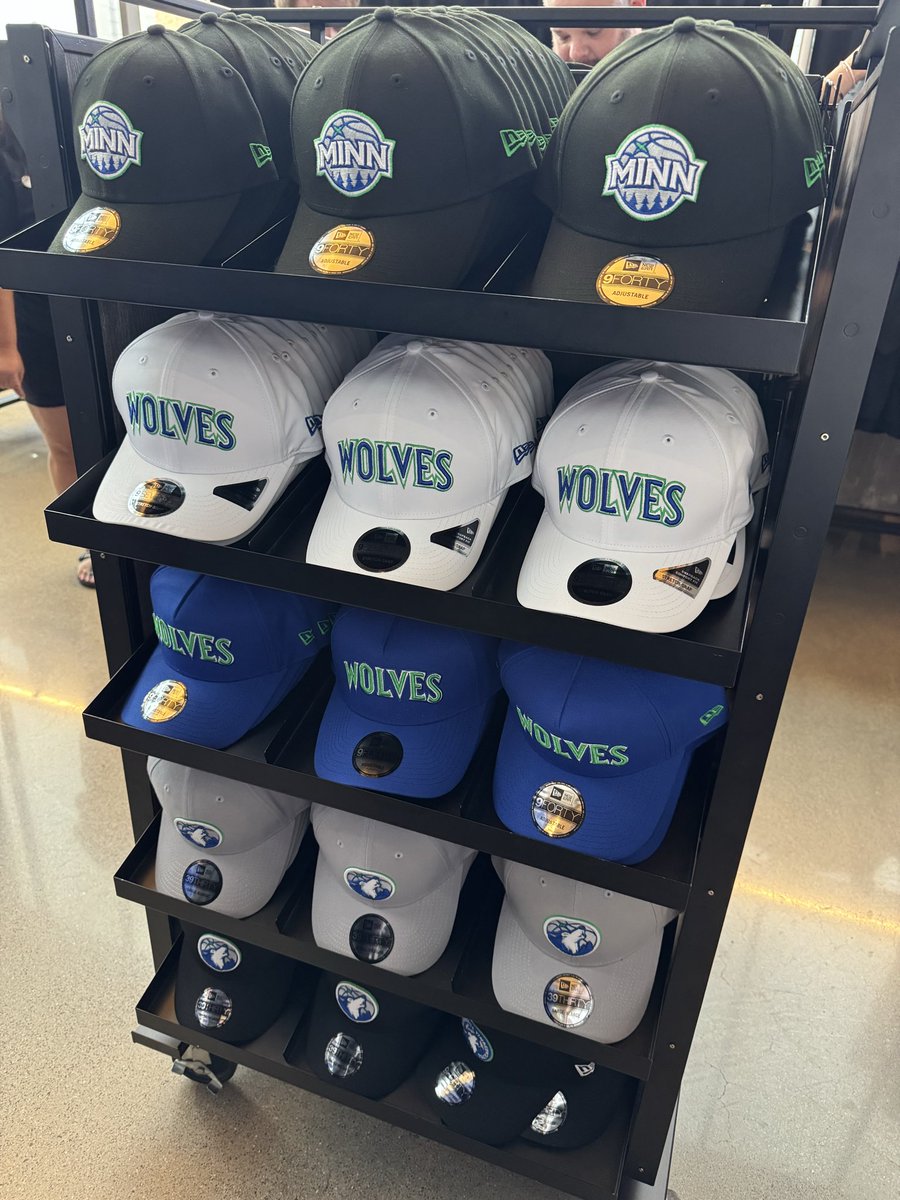 WolvesBackNBA's tweet photo. Some new Wolves merch 🐺🌲 https://t.co/WANQiS87Vn