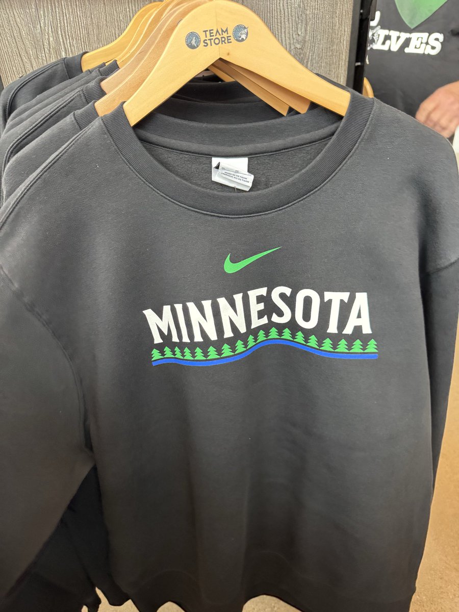 WolvesBackNBA's tweet photo. Some new Wolves merch 🐺🌲 https://t.co/WANQiS87Vn