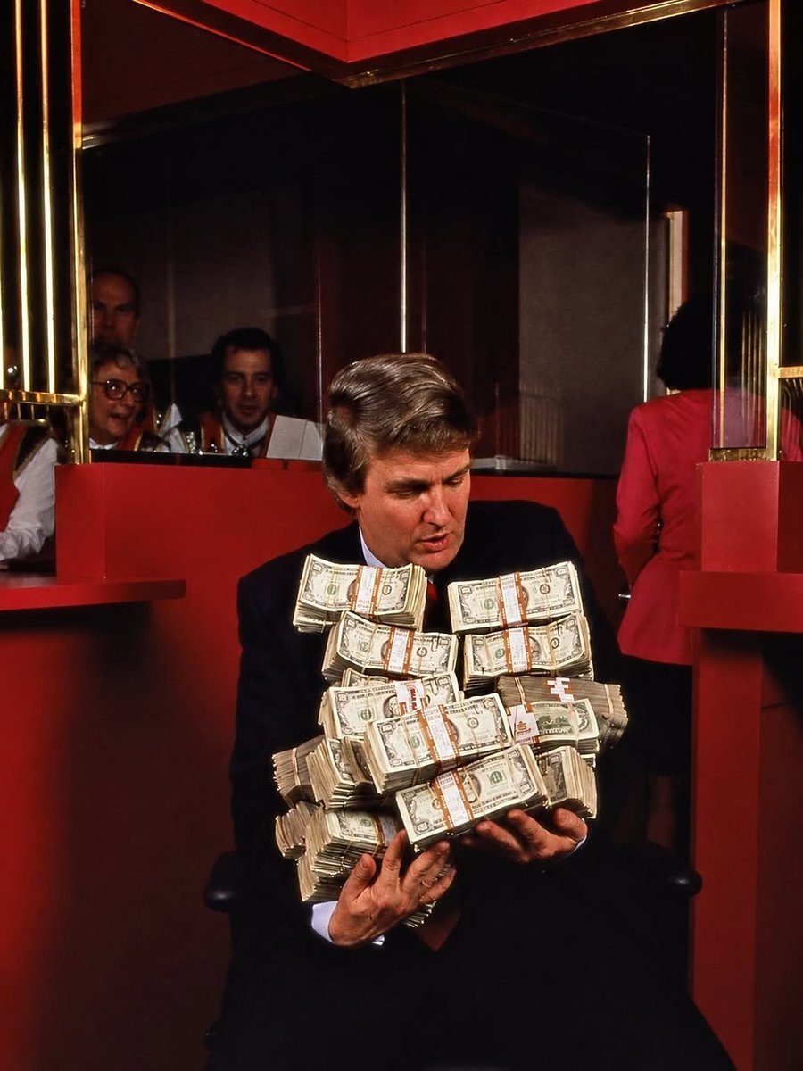 OLANIRANAJOKES's tweet photo. Donald Trump in the 90s 💸🔥\n\nMoney, power, private jets, penthouse views, and a garage full of dreams.\n\nBefore the headlines, before the spotlight, there was the relentless pursuit of bigger deals, bigger risks, and bigger ambitions. Success isn’t just about the wealth you see—it’s about the vision, discipline, and confidence to keep moving when everyone else stops.\n\nFrom boardrooms overlooking Central Park to private flights across the country, every move is a reminder that fortunes are built through decisions made long before anyone notices the results.\n\nLuxury is the reward. Freedom is the goal.