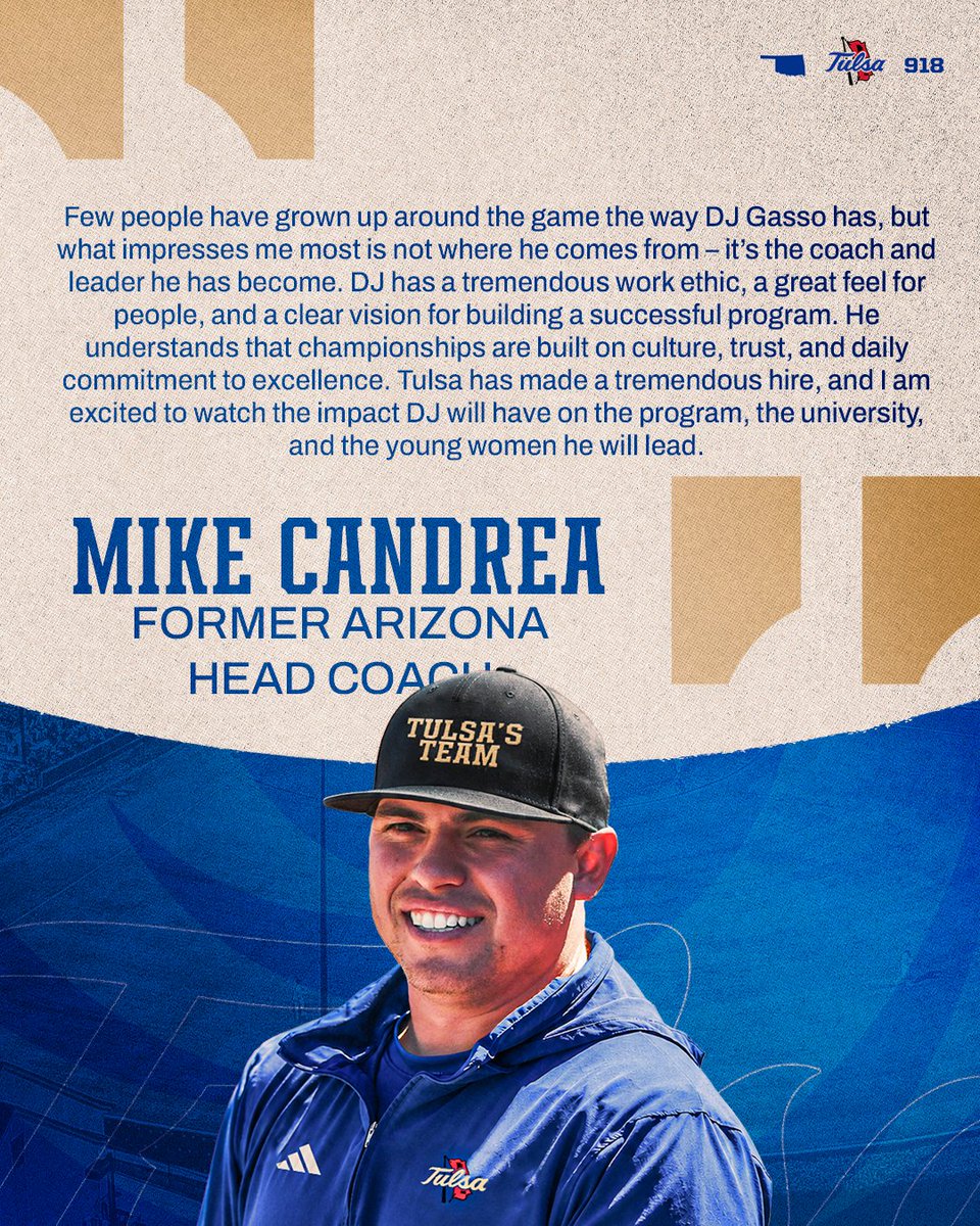 TulsaSoftball's tweet photo. 𝗧𝗨𝗟𝗦𝗔 𝗛𝗔𝗦 𝗠𝗔𝗗𝗘 𝗔 𝗧𝗥𝗘𝗠𝗘𝗡𝗗𝗢𝗨𝗦 𝗛𝗜𝗥𝗘

#ReignCane https://t.co/yVDH4hdacy