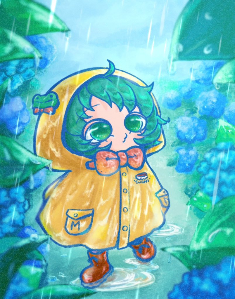 pokemaru06's tweet photo. おはようございます☔️
ついに梅雨入りしたね☔️ https://t.co/eEJkDrt00l