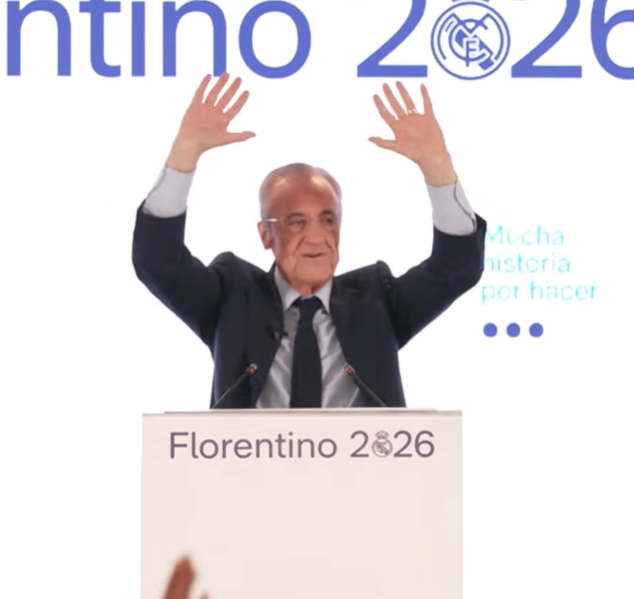 theMadridZone's tweet photo. 🚨 Florentino Pérez IS HERE! https://t.co/2klYXsGazN