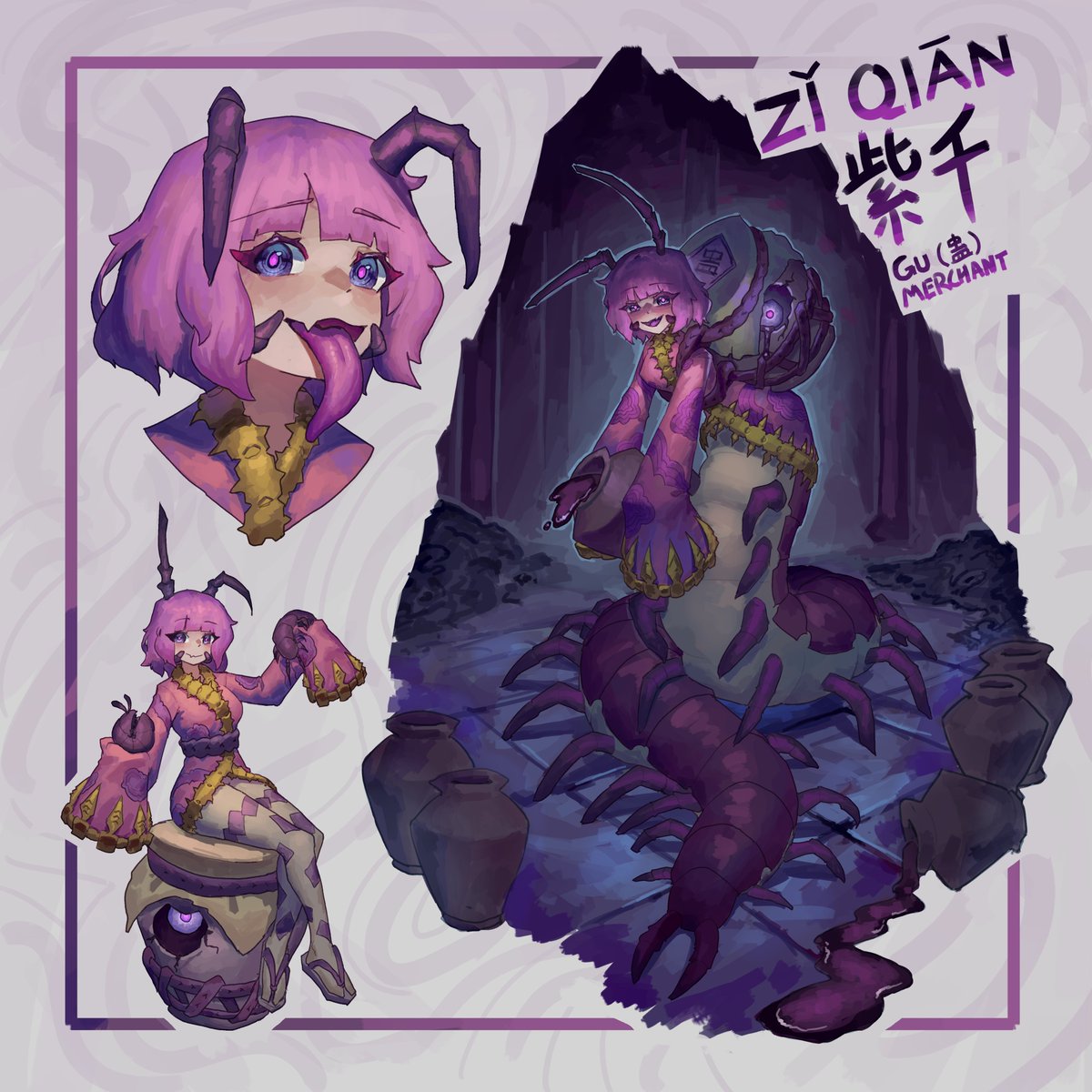 Aisleen_art's tweet photo. Comm for Seihai! https://t.co/ltD4glKjYl