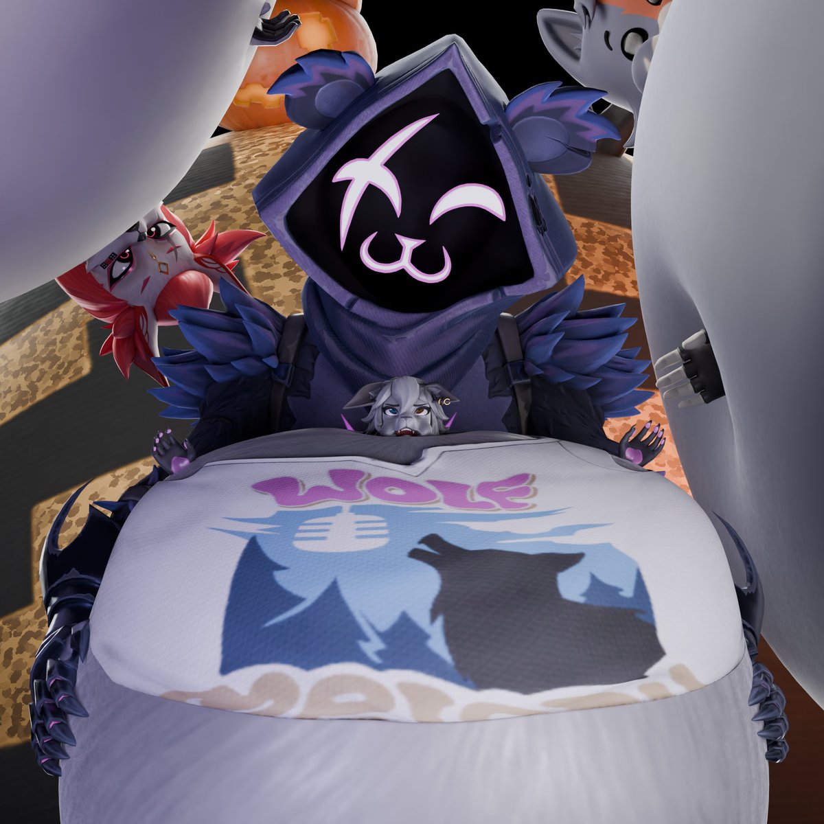 BlimpItGirl's tweet photo. Guys cmon, who inflated all these furry girls?! https://t.co/GVCjzjHdLu