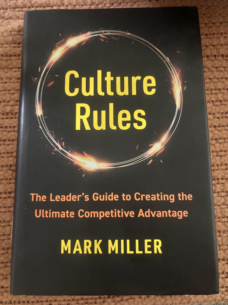 CoachSavage_CSN's tweet photo. New book! Culture Rules by @MarkMillerLeads https://t.co/ezomfPa3DY