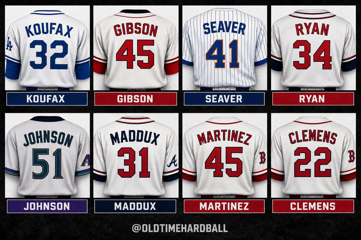 OleTimeHardball's tweet photo. One starting staff for the entirety of their careers

Top row, or the bottom? https://t.co/OwXS3OtLnM