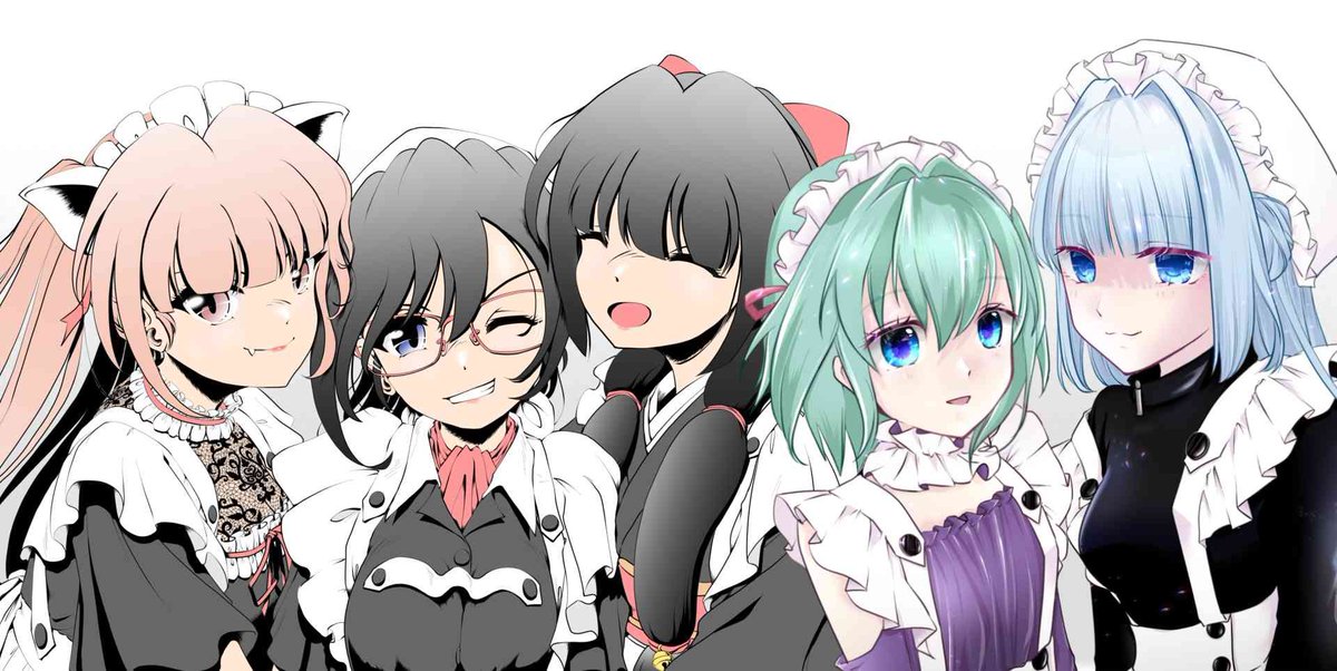 HALType0's tweet photo. おはようございます!
コミティア156に参加された皆さんお疲れ様でした
合同本メイドオブオールワークスはイベントでの頒布終了、残数はBOOTHに移行します

今回合同本に参加していただいたクリエーターの方々、本当にありがとうございました!

またお会いしましょう♪ https://t.co/vikUxcF6sr