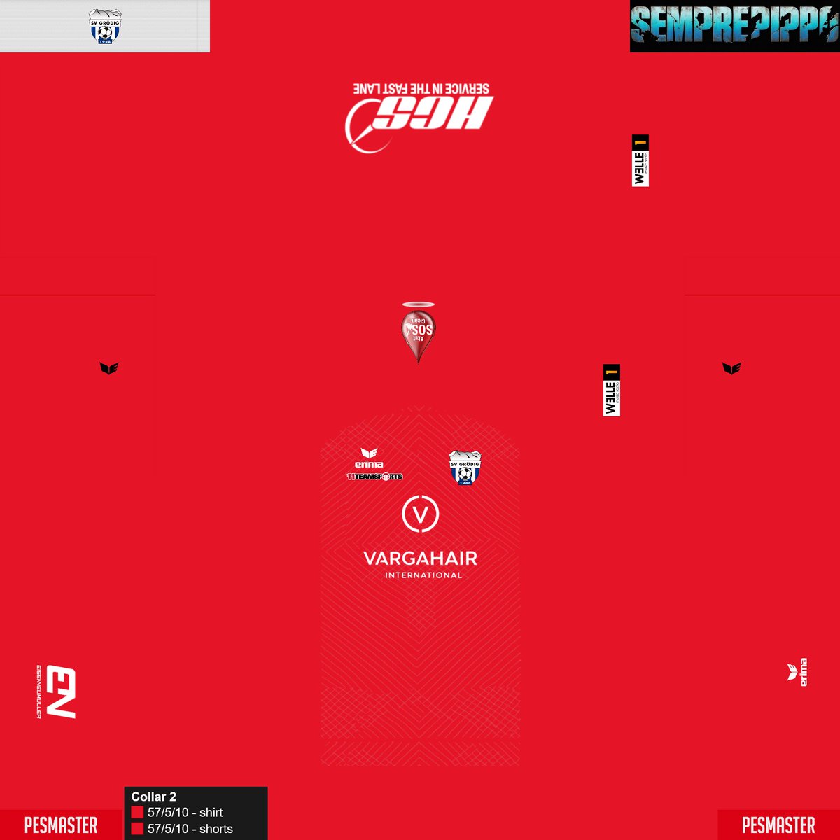 SemprepippoKits's tweet photo. 🇦🇹SV Grödig PES/eFootball kits 25/26; 🟦home 🟥away (turquoise/light🟦 GK) #PESAustria #SVGrödig https://t.co/JxZ1RfiJRs