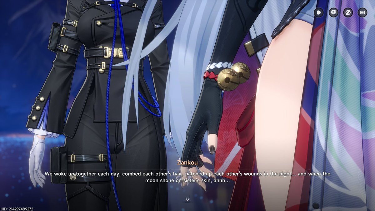 remirror91's tweet photo. I remember back in 1.0 I joked that Zankou was a yandere siscon for Daffodill... I didn't expect they'd actually go that route but now that they did I am HERE for it #NTE https://t.co/UJ4y5wSYu4