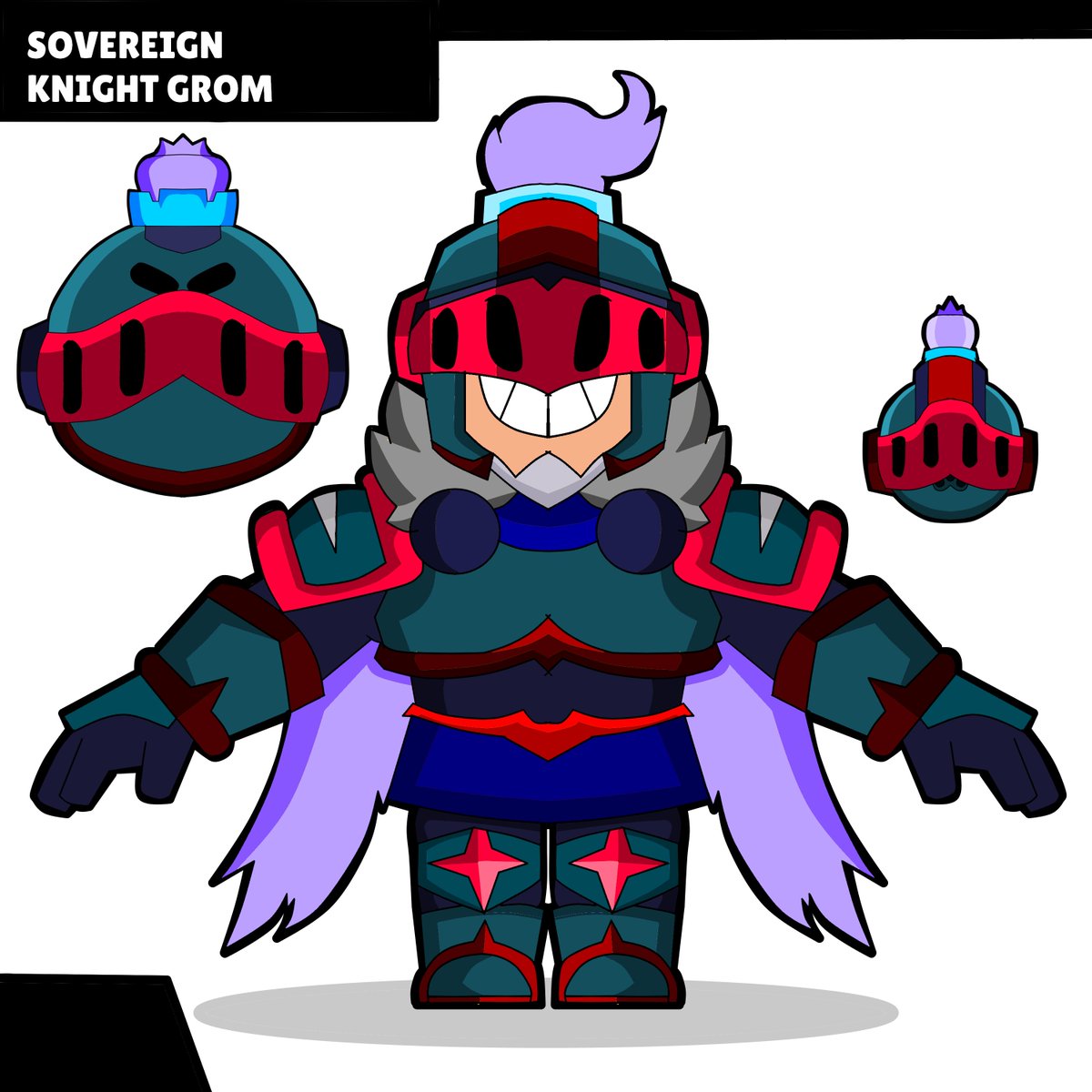 Anoxite_'s tweet photo. PSST
Don't tell Ash that Grom is using his armor's palette in the 2nd Chroma https://t.co/JfkYGL4Cd0