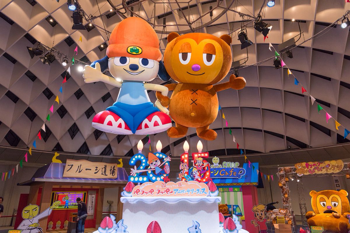 chocosun4evr's tweet photo. oh to be a parappa fan in 2016 so blissfully unaware https://t.co/7T9Gi8tIs5