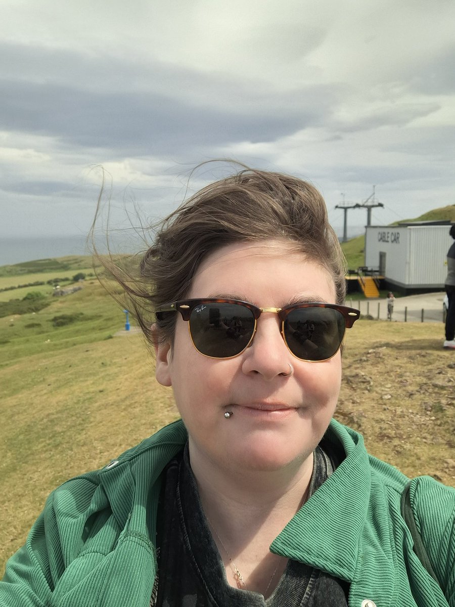 scaredofbones's tweet photo. Went to Wales. It was very windy but very nice, and I won some new seagulls at the arcade in Llandudno. https://t.co/aKNiqTJjkc