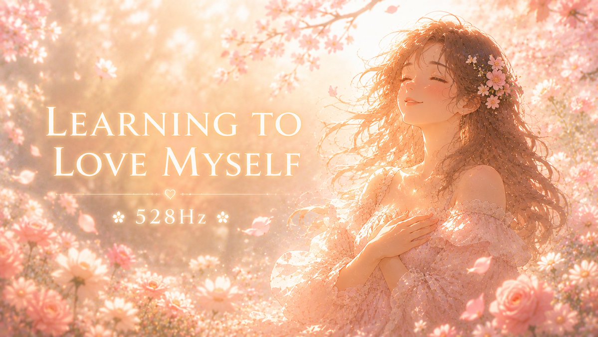 MerchantW67385's tweet photo. Learning to Love Myself | 528Hz Self-Love Healing
#528Hz #SelfLove #HealingMusic #EmotionalHealing #InnerPeace

Here's the YouTube video 👇
https://t.co/nvxNpj1V33

💗 Self-Love

Subscribe for more relaxing sounds👇
https://t.co/wflHi2q6Rh

#528Hz #PositiveEnergy #HealingJourney https://t.co/UoXqVGHKSF