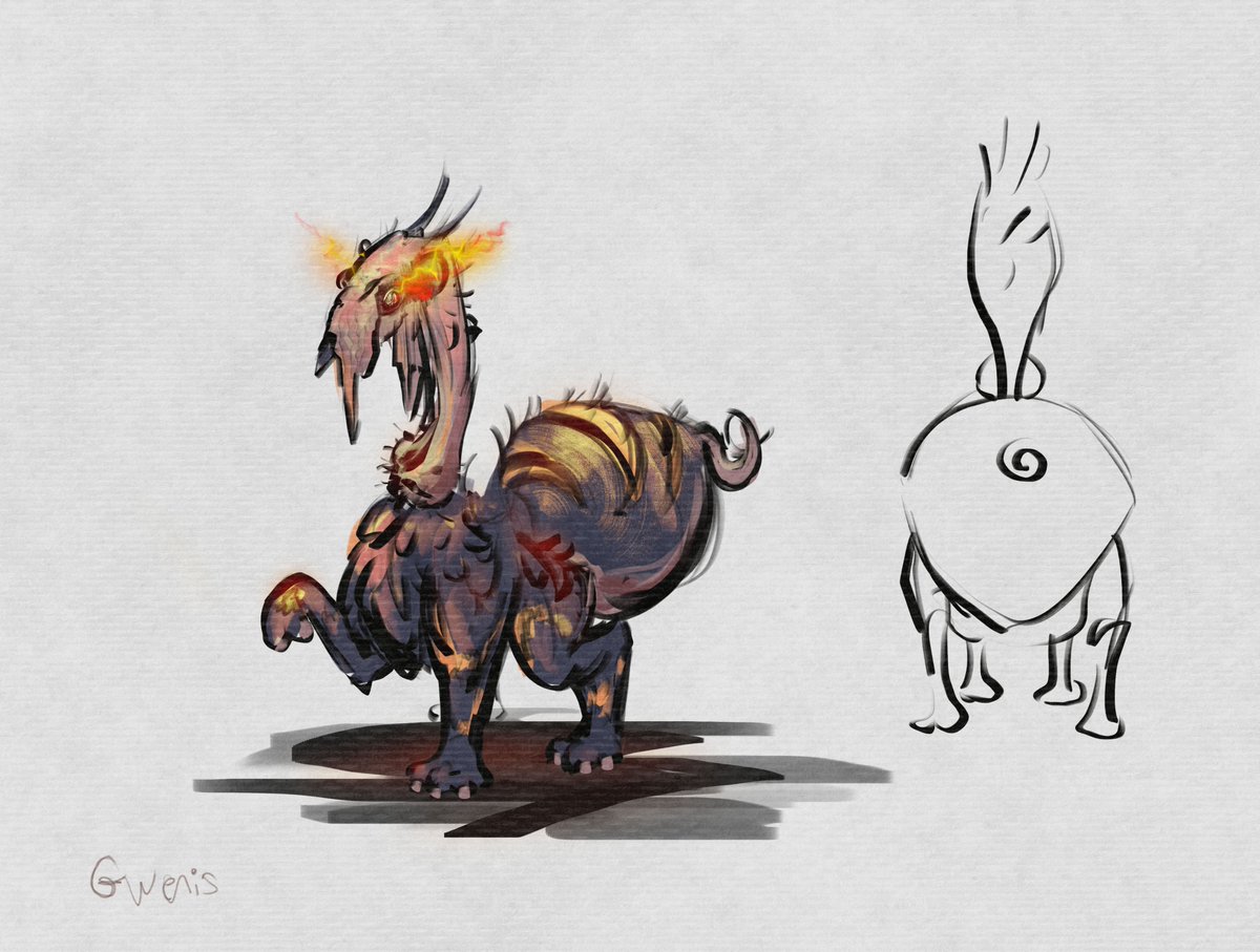 Gwenis1990's tweet photo. Chimeras for fun https://t.co/LRwebqyOI1