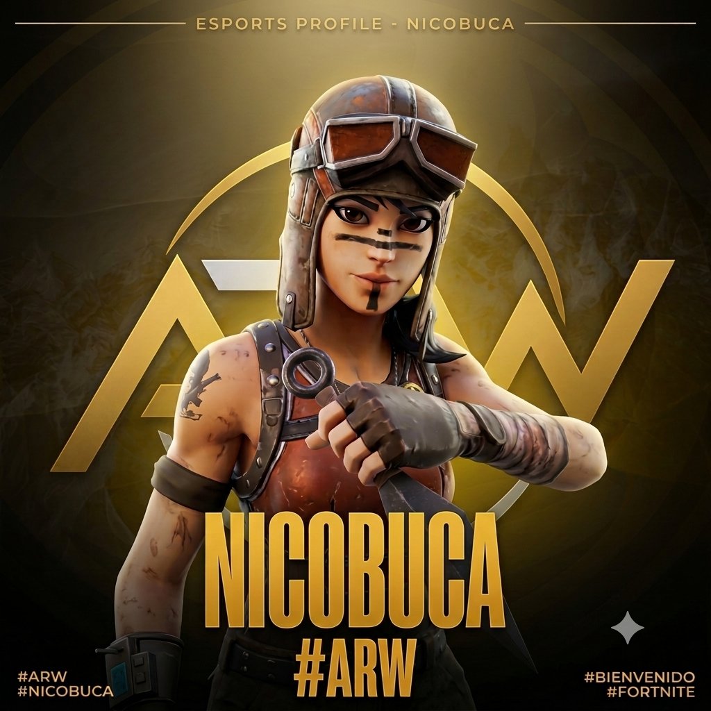ARWesport's tweet photo. ¡UN CRACK SE SUMA A LAS ARW! 
Le damos la bienvenida oficial a @Nicobuca_ . El equipo está listo para romperla toda en Fortnite. 
#ARW #Fortnite https://t.co/H7E8WTTWrH