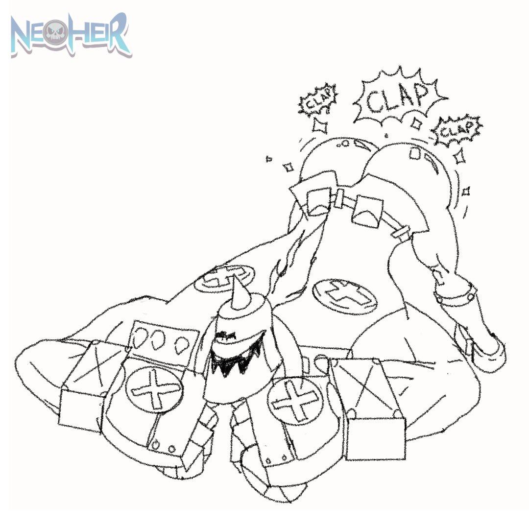NeoHeir's tweet photo. Some Guilty Gear scrungle doodles I did for stream! https://t.co/OLvoI9AeV0