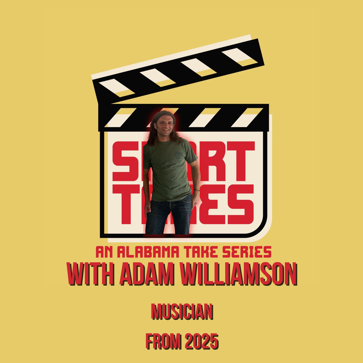 TheAlabamaTake's tweet photo. Now in audio only formats, it's Short Takes with Adam Williamson from last summer: from Vesper to Black Willis to a bass player around the world in the Glory Fires, Adam is now with his brother Blake as the Williamson Brothers! Hear it now in any podcast app! https://t.co/FZU0qrj1Is