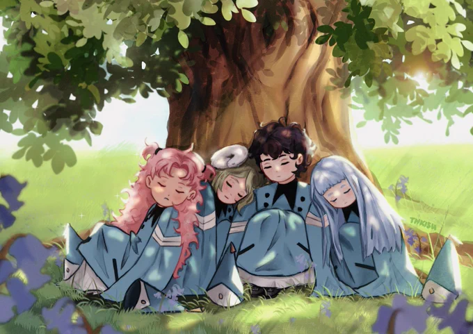 they r all 3 apples tall #Δ帽子 #witchhatatelier