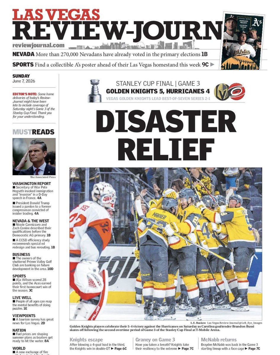SlapShot3318's tweet photo. What a headline. https://t.co/fPCT4Qx1oE