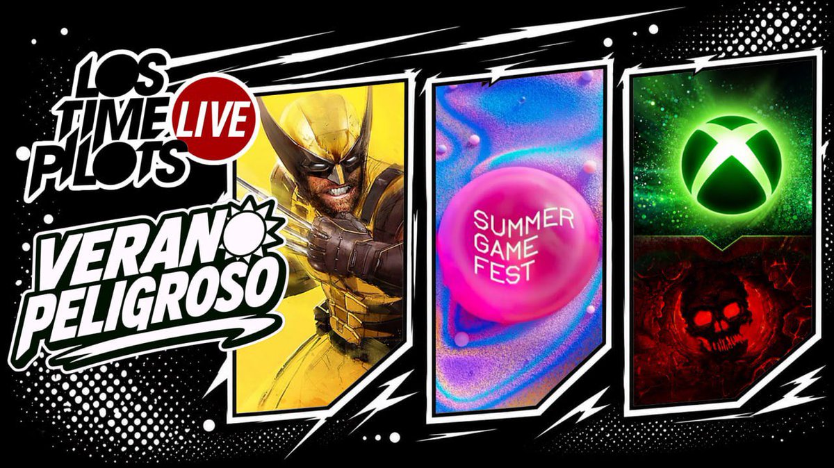 lostimepilots's tweet photo. ¿Se perdieron algún #LTPLive del #VeranoPeligroso☀️ en #LosTimePilots?

🎮 MARTES - State of Play - @PlayStation: https://t.co/65NY4Y4eti

⛱️ VIERNES - #SummerGameFest - @summergamefest: https://t.co/dtlFpPQaXT

💚 DOMINGO - #XBOXGamesShowcase y @GearsofWar E-Day Direct - @XBOX: https://t.co/xYqZ3lEpXU 
Muchas gracias a todos los Pilots que nos acompañaron en vivo durante estos streams! ¿Cuál fue su anuncio favorito?