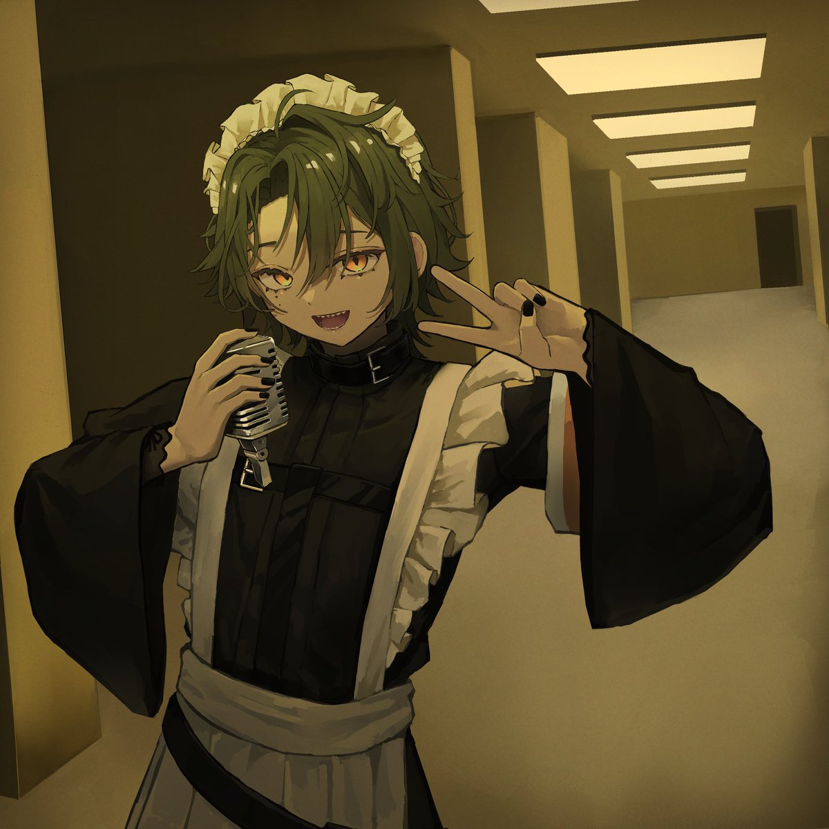 Kemy_E_Bitray's tweet photo. おはよ！！寒暖差やばいね！
本日夜にお屋敷でお仕事なので、
午前中は収録です！！ https://t.co/DFrUpsg1lL