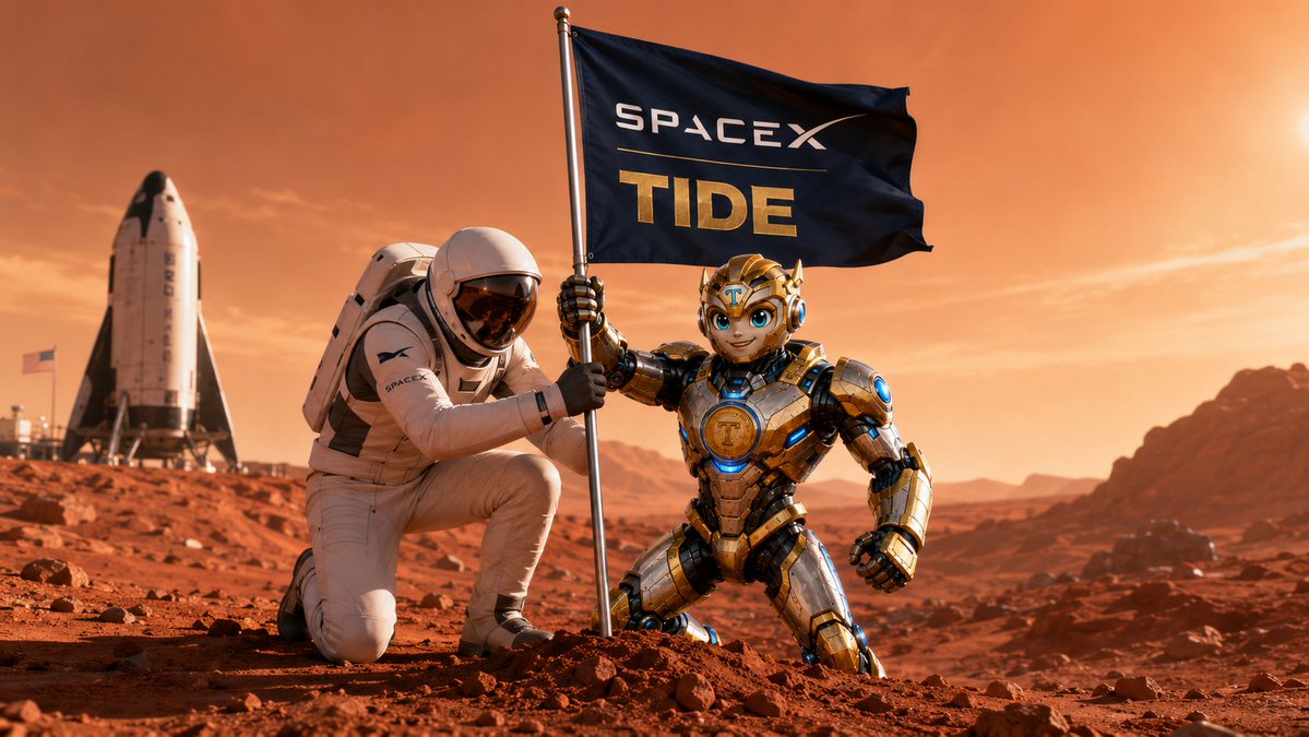 angelareum's tweet photo. From Earth to Mars, the next wave keeps moving.
A new frontier.
A new mission.
A new future built with vision, technology, and community.
$TDC
Ride the TIDE.
The Next Wave Begins.
#TDC #TIDECoin #TIDE #SpaceX #Mars #Future #Crypto #Web3 #NextWave https://t.co/vdd5myjnzu