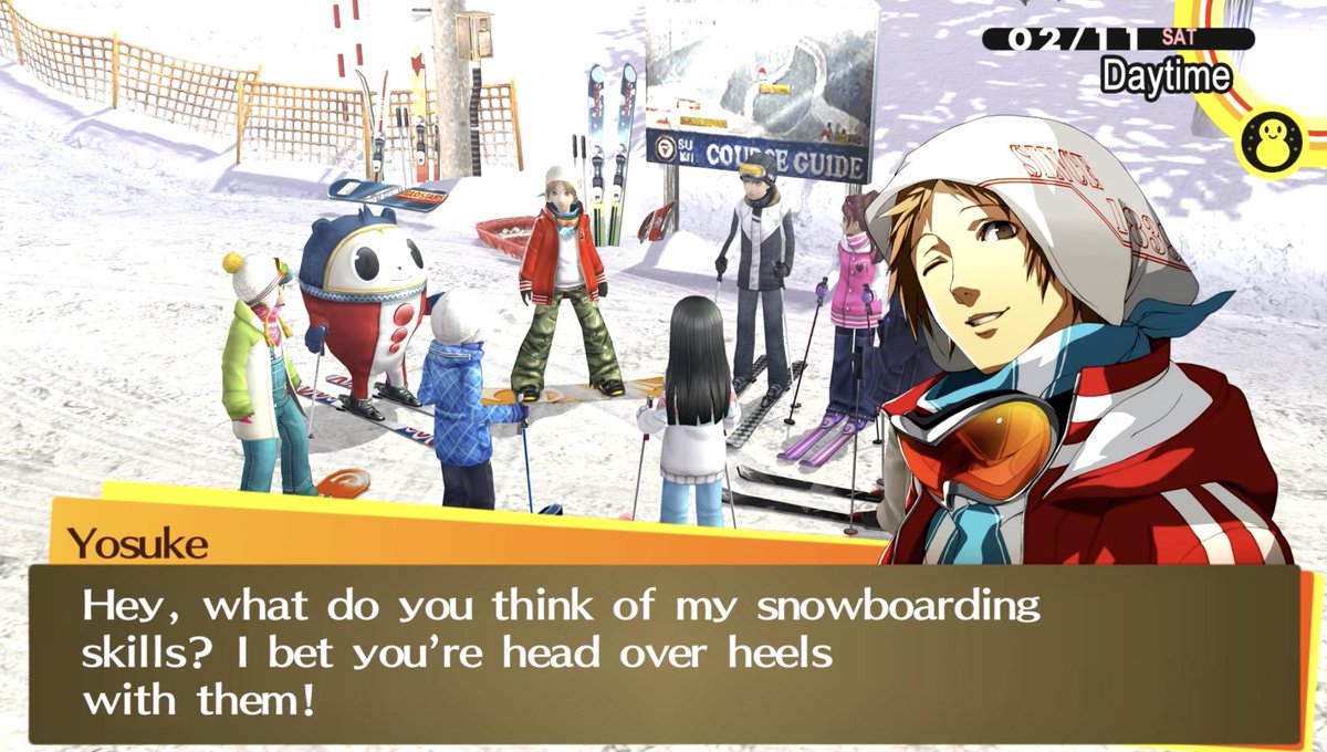 moogu950389's tweet photo. Persona 4 is one of the best looking games of all time. Seeing it butchered like this is so tragic https://t.co/Gqxdo23w4n